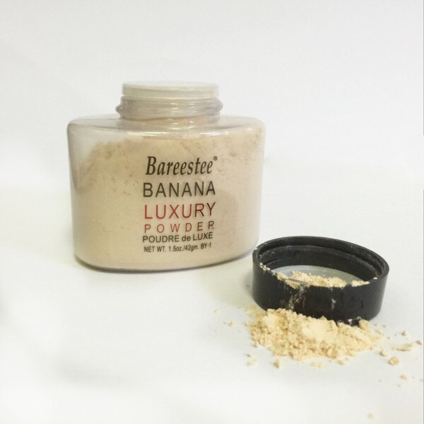 Banana Powder Smooth Loose Oil control Face Powder Makeup Concealer Mineral Finish Powder Transparent Foundation Korea Cosmetics