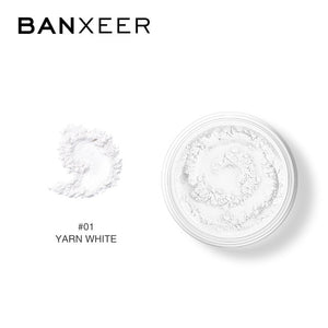 BANXEER Smooth Loose Powder Makeup Transparent Finishing Oil Control Waterproof For Face Finish Setting With Cosmetic Puff