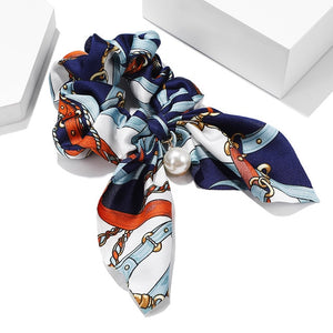 Women Hair Accessories for Baby Fashion Headband Fabric Cross Knotted Bow Chiffon Floral Hair Band Korea Headdress ladies Hoop