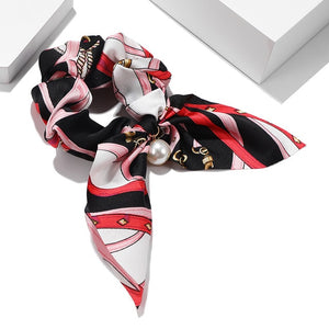 Women Hair Accessories for Baby Fashion Headband Fabric Cross Knotted Bow Chiffon Floral Hair Band Korea Headdress ladies Hoop