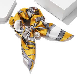 Women Hair Accessories for Baby Fashion Headband Fabric Cross Knotted Bow Chiffon Floral Hair Band Korea Headdress ladies Hoop