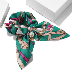 Women Hair Accessories for Baby Fashion Headband Fabric Cross Knotted Bow Chiffon Floral Hair Band Korea Headdress ladies Hoop