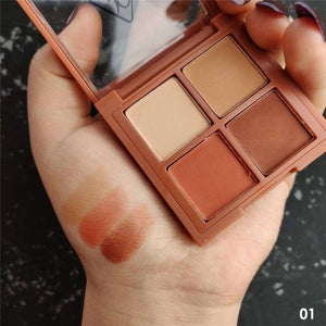 9 Colors Nude Eyeshadow Kit Matte Glitter Eyeshadow Palette Makeup Diamond Glitter Metallic Shiny Nude Eye Pigment Cosmetics