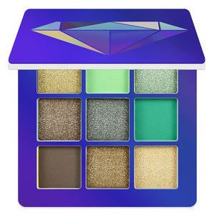 9 Colors Nude Eyeshadow Kit Matte Glitter Eyeshadow Palette Makeup Diamond Glitter Metallic Shiny Nude Eye Pigment Cosmetics
