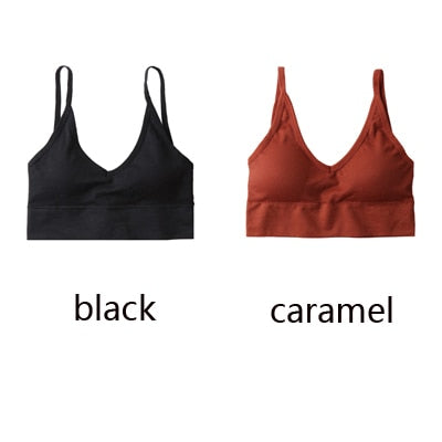 Queenral 2 Pcs Bras For Women Sexy Seamless Bra U Type Backless Bra Push Up Bralette Brassiere Women Bra Soutien Gorge Femme