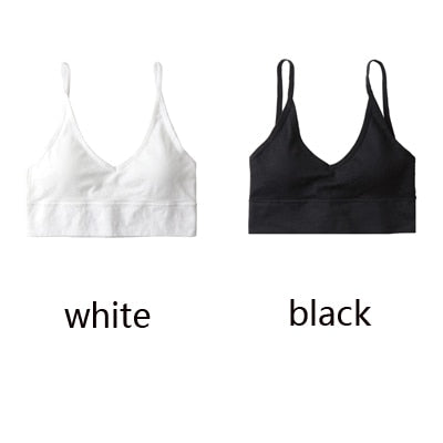 Queenral 2 Pcs Bras For Women Sexy Seamless Bra U Type Backless Bra Push Up Bralette Brassiere Women Bra Soutien Gorge Femme