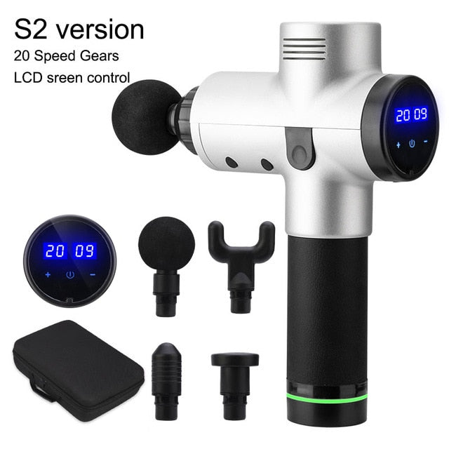 High frequency Massage gun muscle relax body relaxation Electric massager with portable bag for fitness Phoenix A2