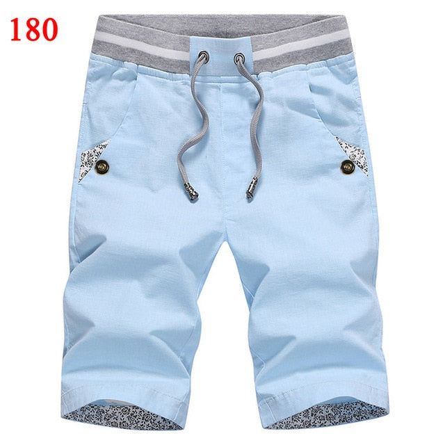 drop shipping 2020 summer solid casual shorts men cargo shorts plus size 4XL  beach shorts M-4XL AYG36