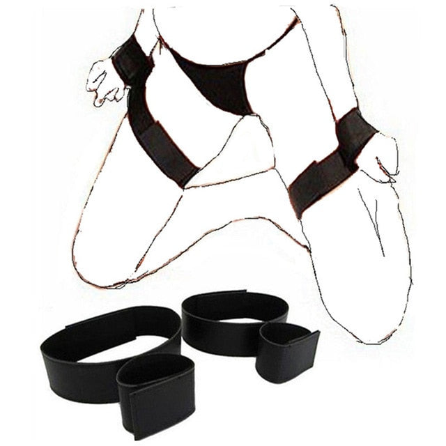 BDSM Bondage Restraint Bondage Fetish Slave Handcuffs & Ankle Cuffs Adult Erotic Sex Toys For Woman Couples Games Sex Products