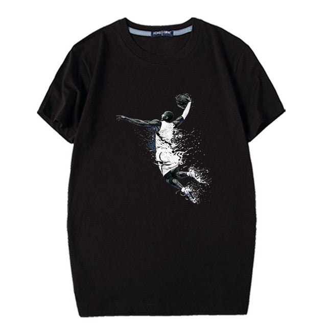 Special Japanese Tide brand short-sleeved men and women summer street hip hop T-shirt Chinese style lovers with half sleeves