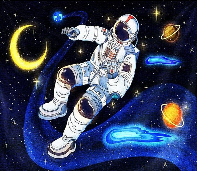 Polyester Throw Tapestry Home Decor Astronaut Print Paisley Wall Hanging Yoga Mat Sleeping Pad Travel Tapestry Large Planet Mats