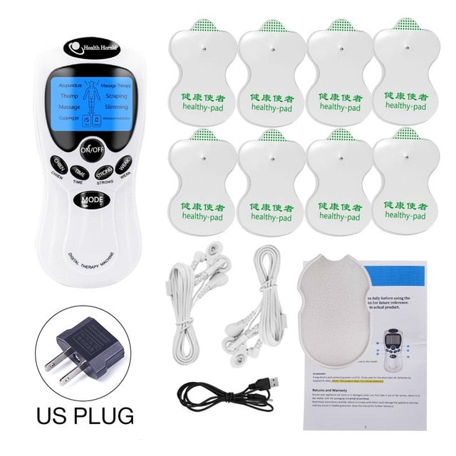 8 models EMS Electric herald Tens Machine Acupuncture Body Massage Digital Therapy Massager Muscle Stimulator Electrostimulator