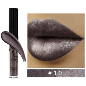 Waterproof Liquid Lipstick Makeup Matte Lip Gloss Long-lasting Cosmetics Lip Stick Cream Silky Glosses Velvet Nude Lipgloss 1Pcs