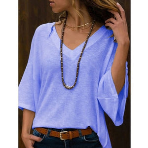 Brand Blouses Woman Clothing Summer Office Lady Big Size Tunic Tops 2020 Casual Short Sleeve Print Shirt Blouse Blusa Feminina