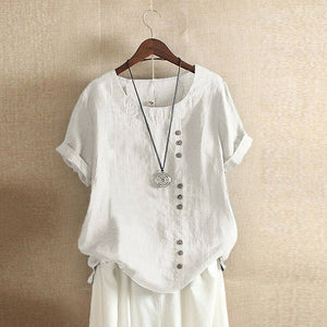 Brand Blouses Woman Clothing Summer Office Lady Big Size Tunic Tops 2020 Casual Short Sleeve Print Shirt Blouse Blusa Feminina
