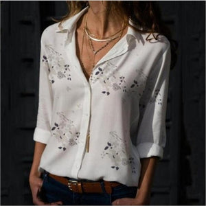 Brand Blouses Woman Clothing Summer Office Lady Big Size Tunic Tops 2020 Casual Short Sleeve Print Shirt Blouse Blusa Feminina