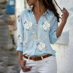Brand Blouses Woman Clothing Summer Office Lady Big Size Tunic Tops 2020 Casual Short Sleeve Print Shirt Blouse Blusa Feminina