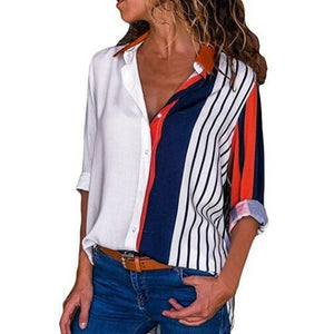Brand Blouses Woman Clothing Summer Office Lady Big Size Tunic Tops 2020 Casual Short Sleeve Print Shirt Blouse Blusa Feminina