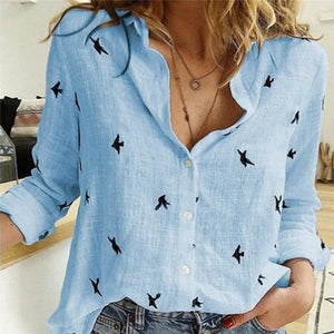 Brand Blouses Woman Clothing Summer Office Lady Big Size Tunic Tops 2020 Casual Short Sleeve Print Shirt Blouse Blusa Feminina