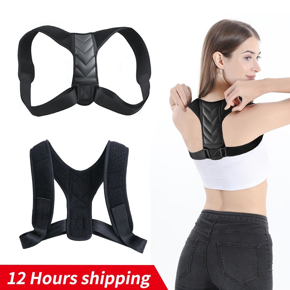 Braces Supports Belt Adjustable Back Posture Corrector Clavicle Spine Back Shoulder Lumbar Brace Support Belt Posture Correction