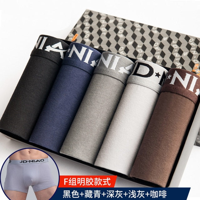 hot Underwear Men Cotton boxer Homme Brand Mens Underpants Male Panties Breathbale shorts U convex pouch men plus Size L-3XL