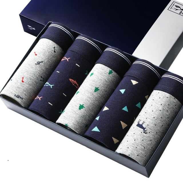 hot Underwear Men Cotton boxer Homme Brand Mens Underpants Male Panties Breathbale shorts U convex pouch men plus Size L-3XL