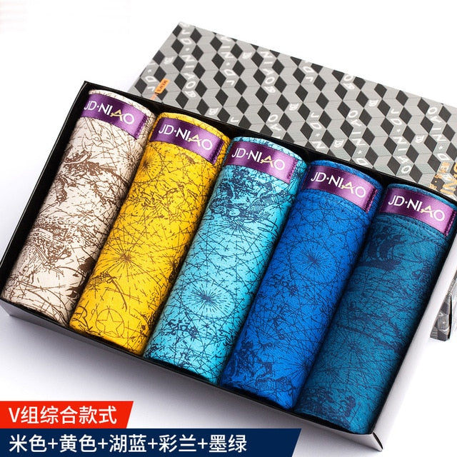 hot Underwear Men Cotton boxer Homme Brand Mens Underpants Male Panties Breathbale shorts U convex pouch men plus Size L-3XL