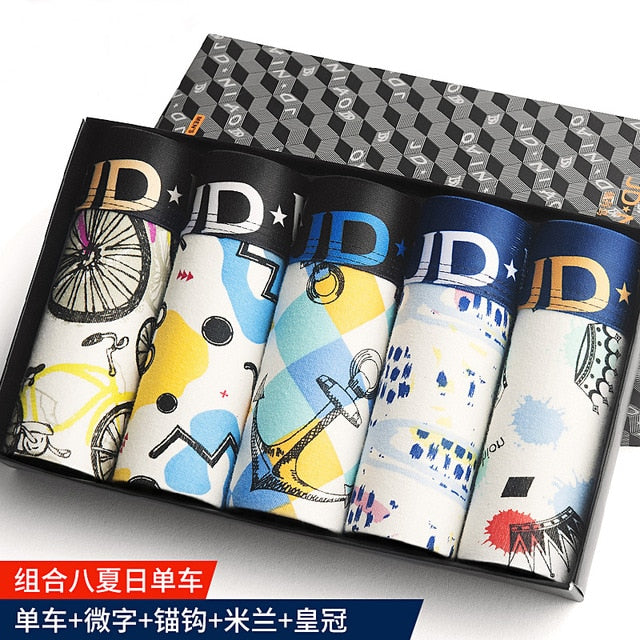 hot Underwear Men Cotton boxer Homme Brand Mens Underpants Male Panties Breathbale shorts U convex pouch men plus Size L-3XL