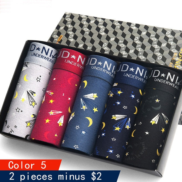 hot Underwear Men Cotton boxer Homme Brand Mens Underpants Male Panties Breathbale shorts U convex pouch men plus Size L-3XL