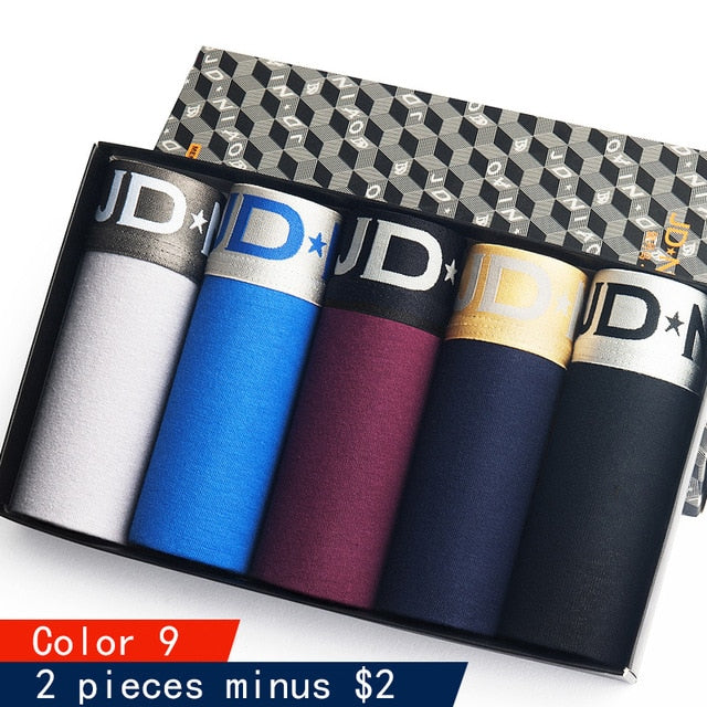 hot Underwear Men Cotton boxer Homme Brand Mens Underpants Male Panties Breathbale shorts U convex pouch men plus Size L-3XL