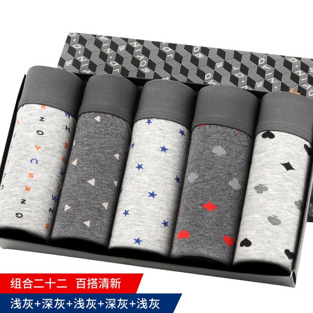 hot Underwear Men Cotton boxer Homme Brand Mens Underpants Male Panties Breathbale shorts U convex pouch men plus Size L-3XL