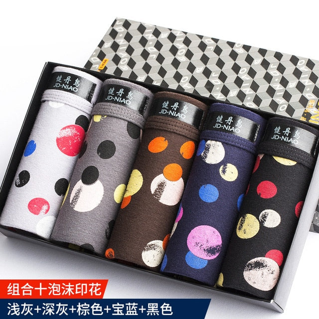 hot Underwear Men Cotton boxer Homme Brand Mens Underpants Male Panties Breathbale shorts U convex pouch men plus Size L-3XL